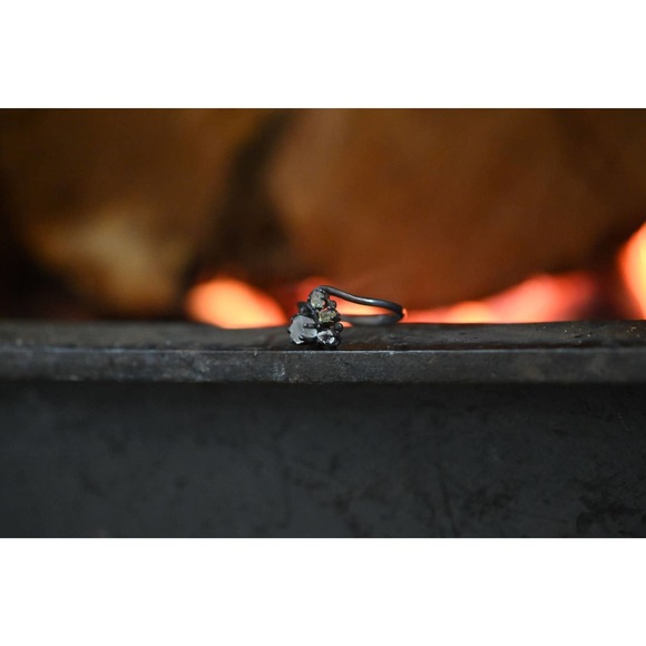 Timeless Raw Diamond Engagement Ring, Rough Uncut Fashionable Exquisite … - Picture 5 of 8